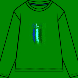 camisola longsleeve glam branca frente