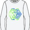 camisola longsleeve labrinto branca frente